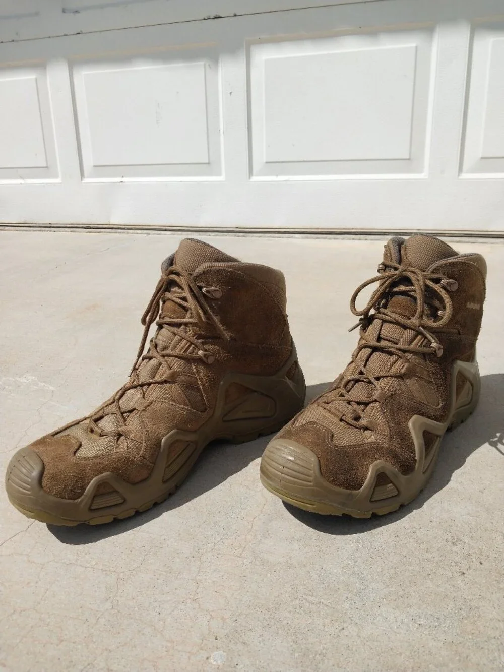 Lowa Men's Zephyr Mid TF Coyote Op Hot Weather Tactical Combat Boots Size US 13